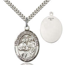 Saint Cosmos Damian Medals