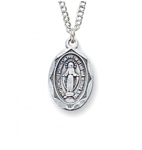 Baby Miraculous Pendant - Sterling Silver - Silver