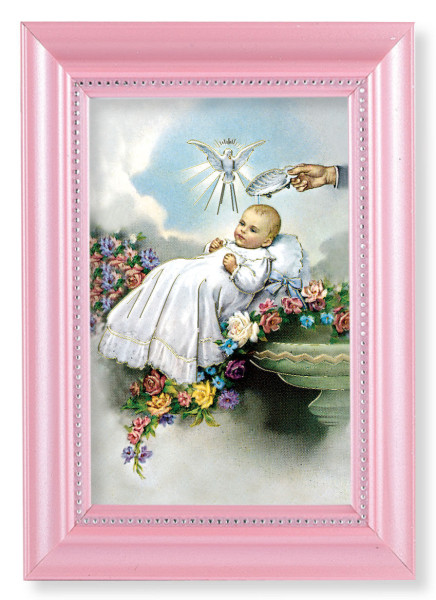 Baptism 4x6 Print Pearlized Frame - #117 Frame