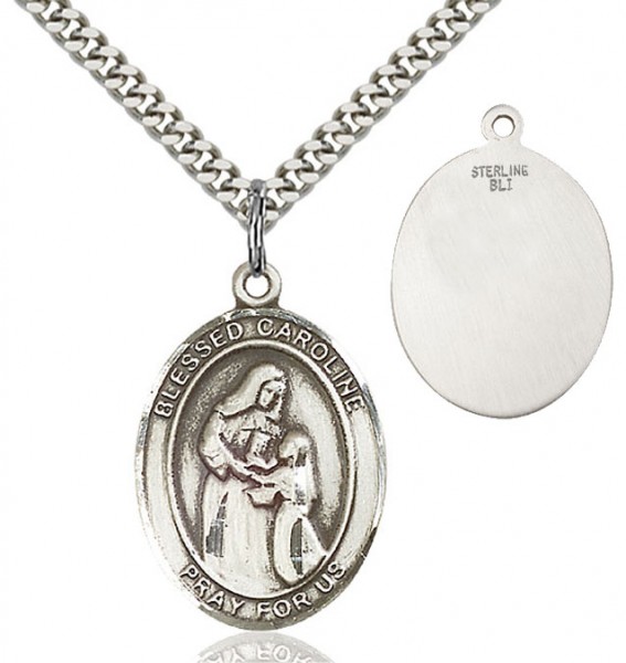 Blessed Caroline Gerhardinger Medal - Sterling Silver