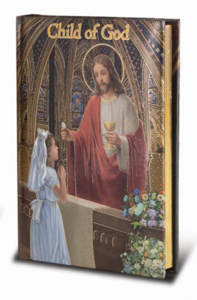 Child of God First Communion Prayer Book Girls - Full Color