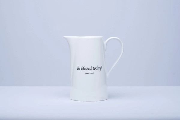 Daily Bread 32 oz Pitcher - White