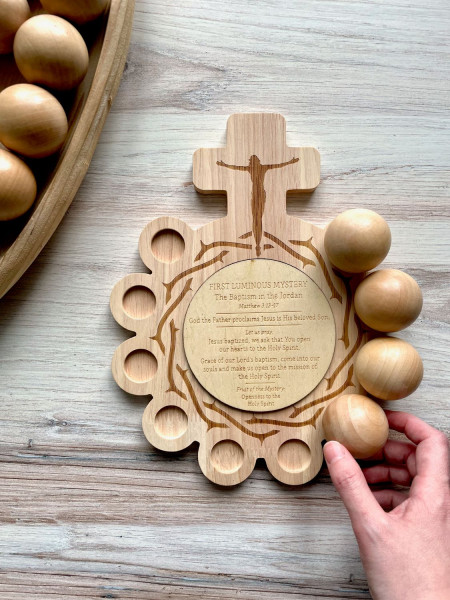 Decade Rosary Board - Multi-Color