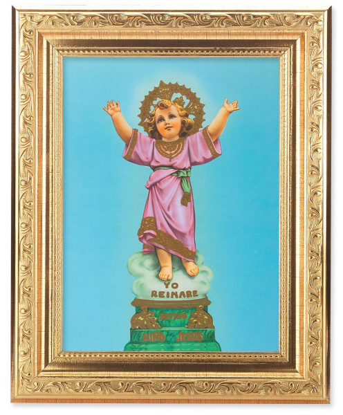 Divino Nino 6x8 Print Under Glass - #162 Frame