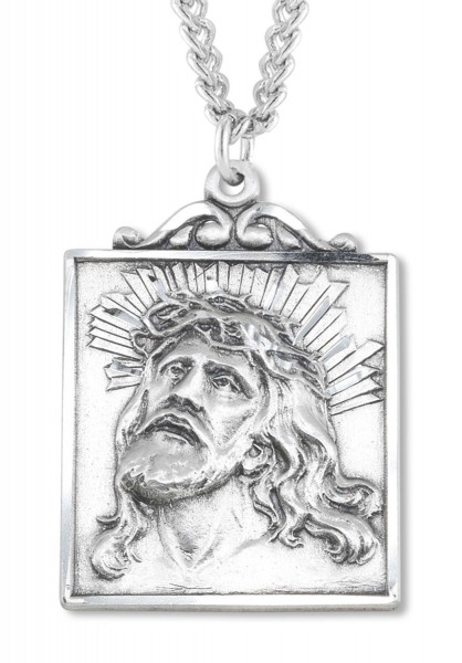 Ecce Homo Medal Sterling Silver - Sterling Silver
