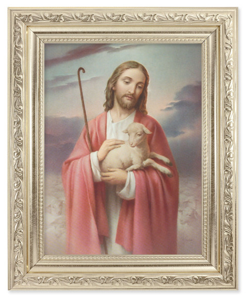 Good Shepherd 6x8 Print Under Glass - #163 Frame