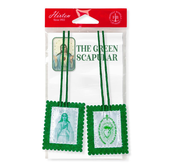 Green Scapular - Green