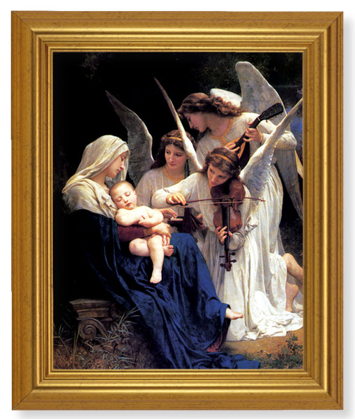 Heavenly Melody Madonna 8x10 Framed Print Under Glass - #110 Frame