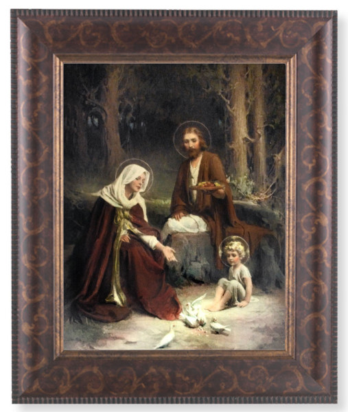 Holy Family 8x10 Framed Print Under Glass - #124 Frame