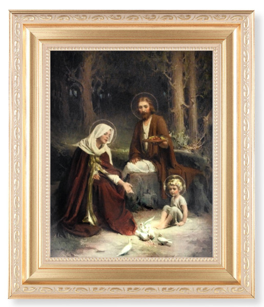 Holy Family 8x10 Framed Print Under Glass - #138 Frame