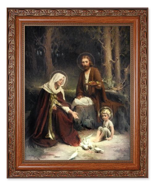 Holy Family 8x10 Framed Print Under Glass - #161 Frame
