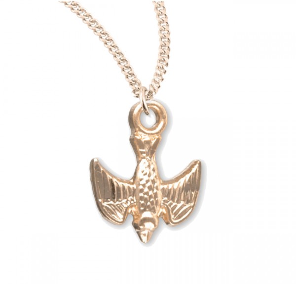 Holy Spirit Medal - Gold Plated