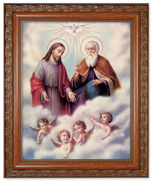 Holy Trinity 8x10 Framed Print Under Glass - #161 Frame