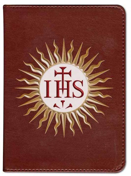 IHS Catholic Bible - Burgundy