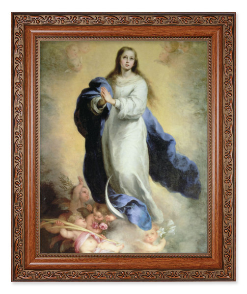 Immaculate Conception 8x10 Framed Print Under Glass - #161 Frame