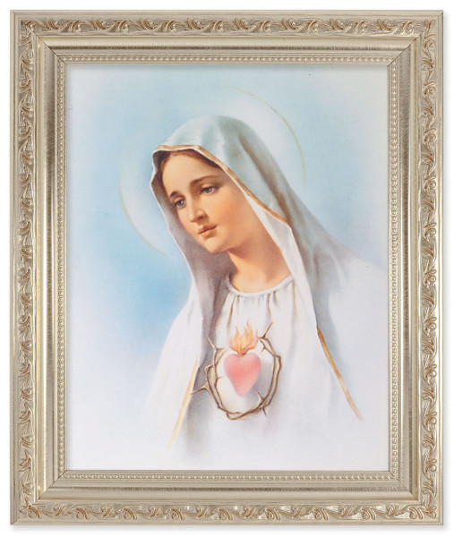 Immaculate Heart of Mary 8x10 Framed Print Under Glass - #164 Frame