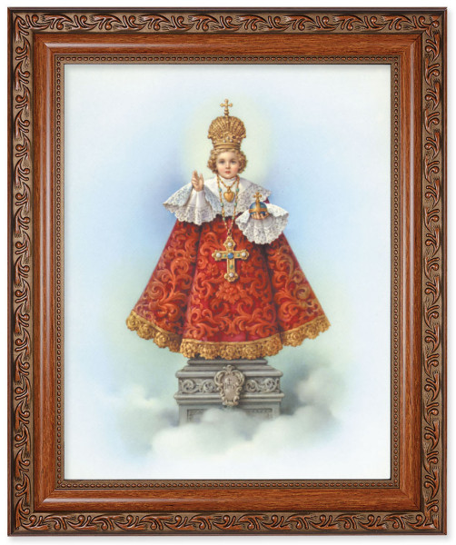 Infant of Prague 8x10 Framed Print Under Glass - #161 Frame
