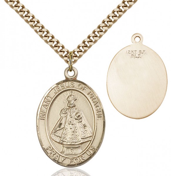 Infant of Prague Medal - 14KT Gold Filled