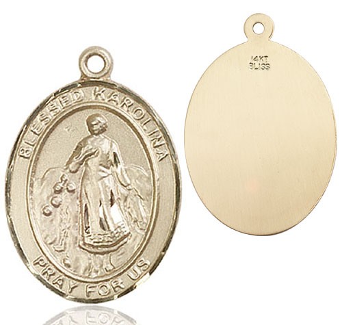Karolina Kozkowna Medal - 14K Solid Gold