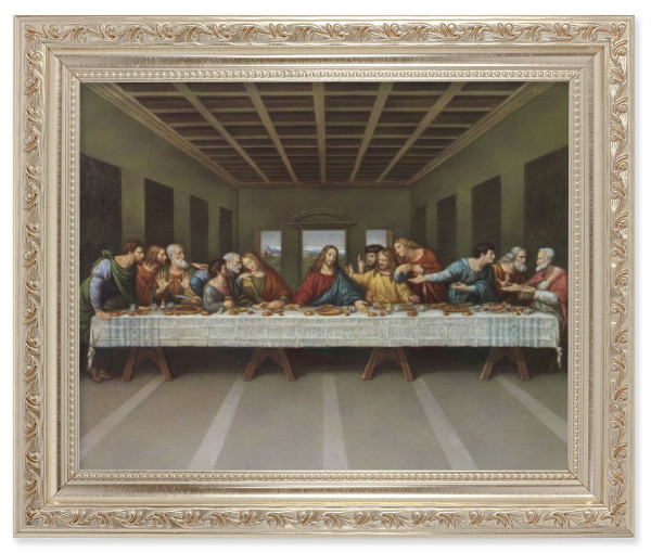 Last Supper 8x10 Framed Print Under Glass - #164 Frame