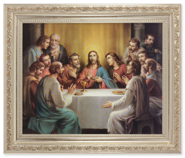 Last Supper 8x10 Framed Print Under Glass - #164 Frame