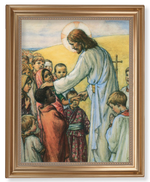 Lord of all Nations 11x14 Framed Print Artboard - #129 Frame