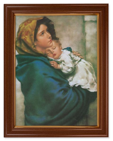 Madonna of the Street 12x16 Framed Print Artboard - #134 Frame