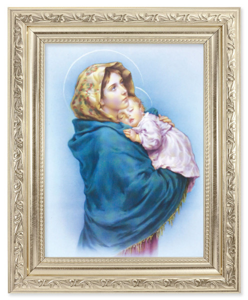 Madonna of the Streets by Roberto Ferruzzi 6x8 Print Under Glass - #163 Frame