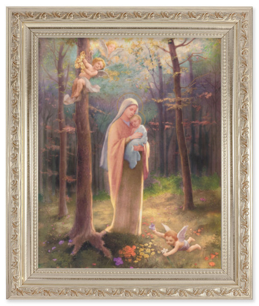 Madonna of the Woods 8x10 Framed Print Under Glass - #164 Frame