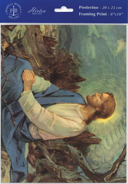 Meditation in the Garden Print - Sold in 3 Per Pack - Multi-Color