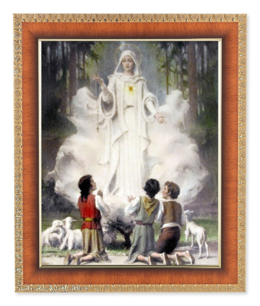 Our Lady of Fatima 8x10 Framed Print Under Glass - #122 Frame