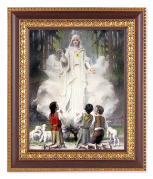 Our Lady of Fatima 8x10 Framed Print Under Glass - #126 Frame