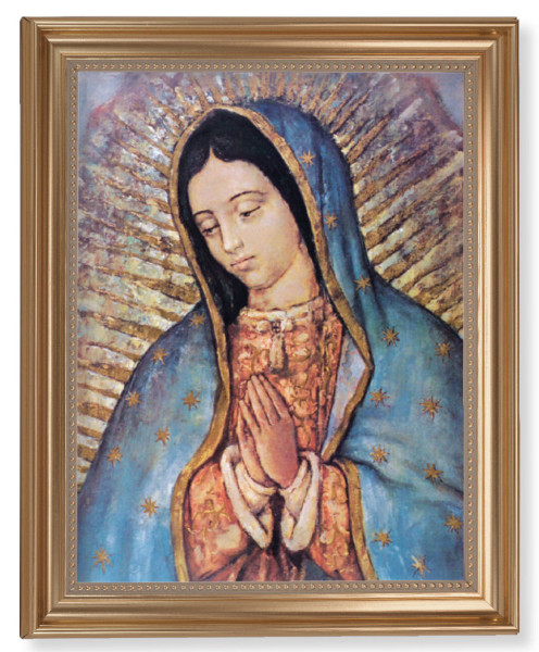 Our Lady of Guadalupe 11x14 Framed Print Artboard - #129 Frame