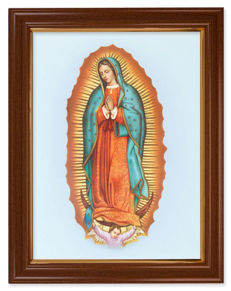 Our Lady of Guadalupe 12x16 Framed Print Artboard - #134 Frame