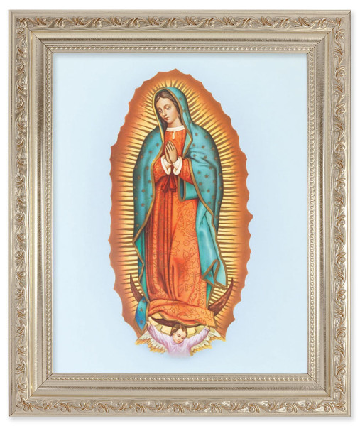 Our Lady of Guadalupe 8x10 Framed Print Under Glass - #164 Frame