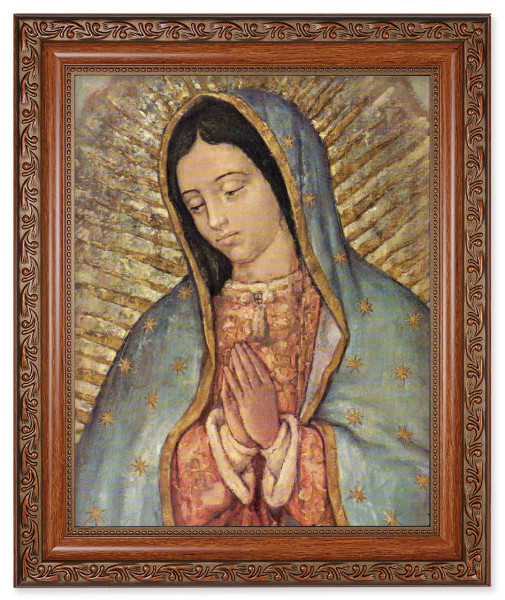 Our Lady of Guadalupe 8x10 Framed Print Under Glass - #161 Frame