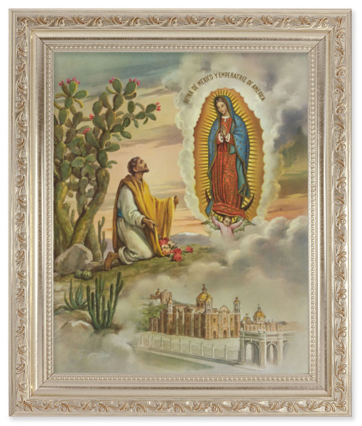 Our Lady of Guadalupe 8x10 Framed Print Under Glass - #164 Frame