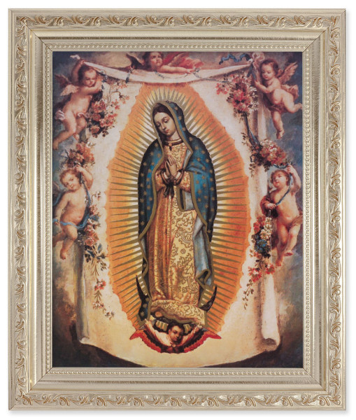 Our Lady of Guadalupe 8x10 Framed Print Under Glass - #164 Frame