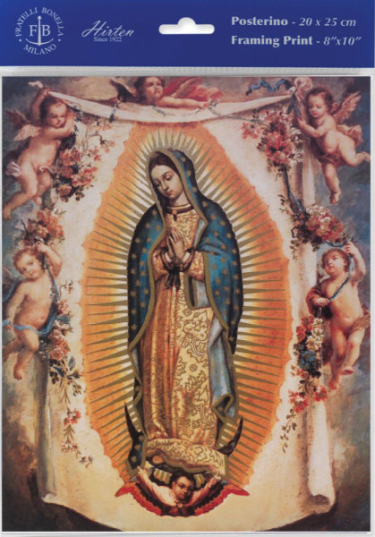 Our Lady of Guadalupe Print - Sold in 3 per pack - Multi-Color