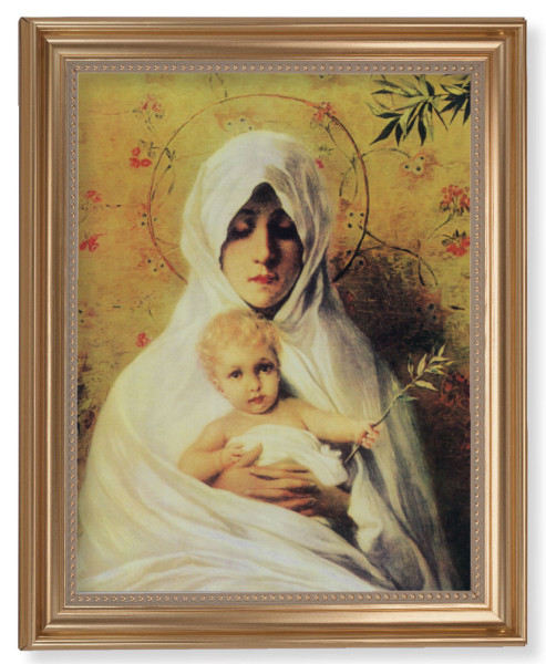 Our Lady of the Palm 11x14 Framed Print Artboard - #129 Frame