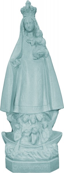 Plastic Our Lady of Charity Statue - 24 inch - Granite
