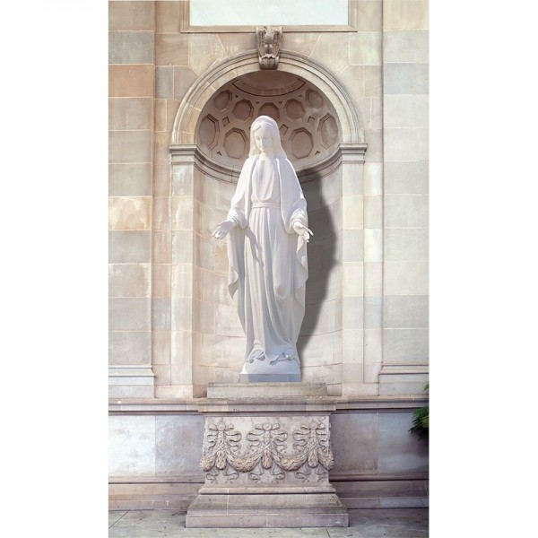 Church Size Outdoor Our Lady of Grace 58 - White