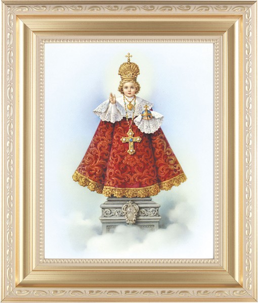 Infant of Prague 8x10 Framed Print Under Glass - #138 Frame