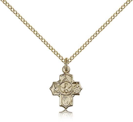 Child's Petite 5-Way Pendant - 14KT Gold Filled