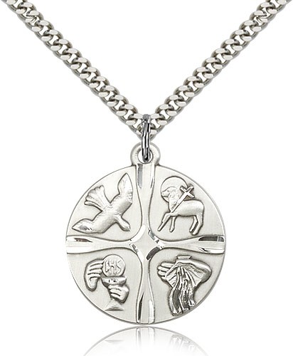 Sacrament Pendant - Sterling Silver