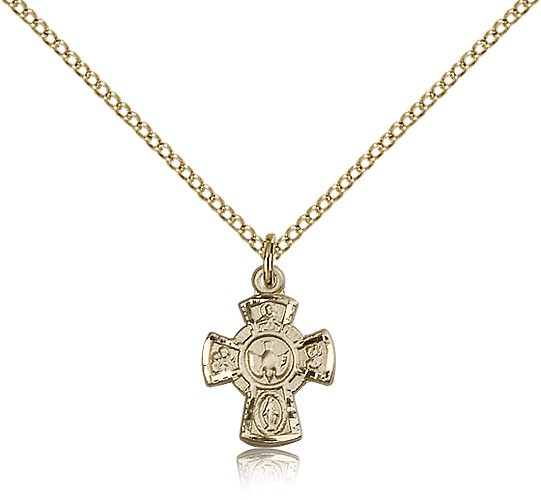 5-Way Holy Spirit Pendant - 14KT Gold Filled