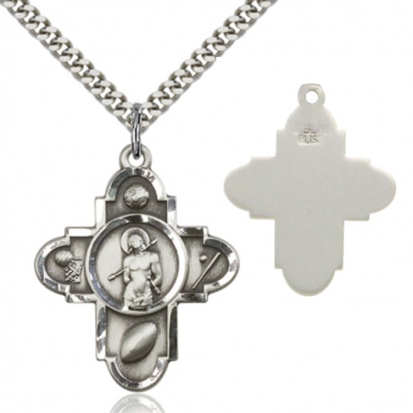 St. Sebastian Sports 5-Way - Sterling Silver