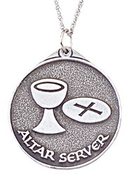 Altar Server Pendant - Pewter