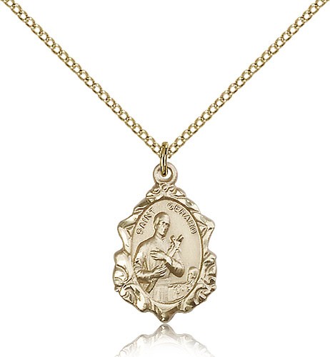 Women's St. Gerard Medal - 14KT Gold Filled