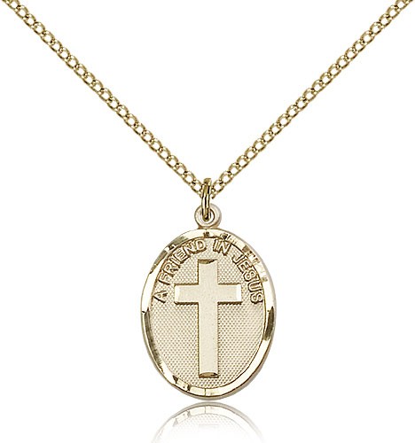 A Friend In Jesus Pendant - 14KT Gold Filled